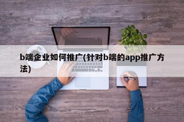 b端企業(yè)如何推廣(針對b端的app推廣方法)