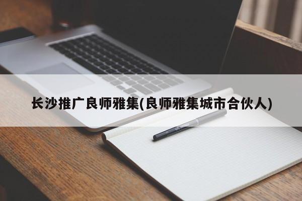 長沙推廣良師雅集(良師雅集城市合伙人)