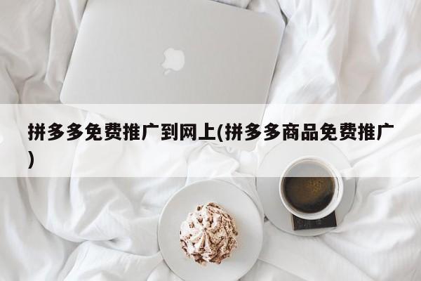 拼多多免費推廣到網(wǎng)上(拼多多商品免費推廣)