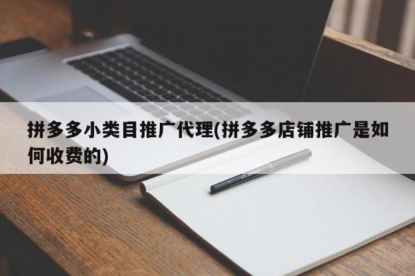 拼多多小類目推廣代理(拼多多店鋪推廣是如何收費(fèi)的)